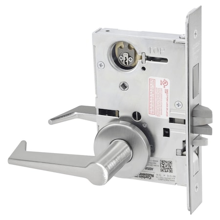 Corbin Russwin Apartment or Dormitory Mortise Lock, ES Lever, A Rose, Satin Chrome ML2067 ESA 626 LC